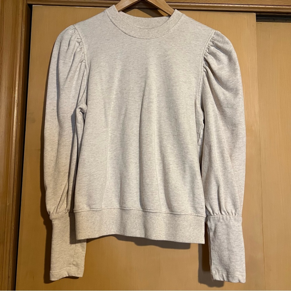 Paris Atelier & Other Stories Puff Sleeve Sweatshirt!!!